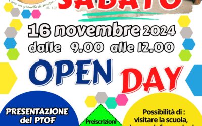 Open Day Primaria Novembre 2024